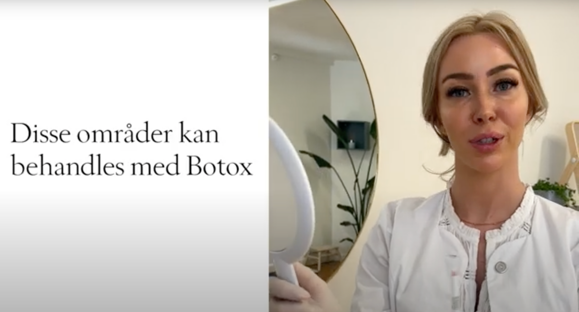 Indlæs video: Se de forskellige områder til Botox