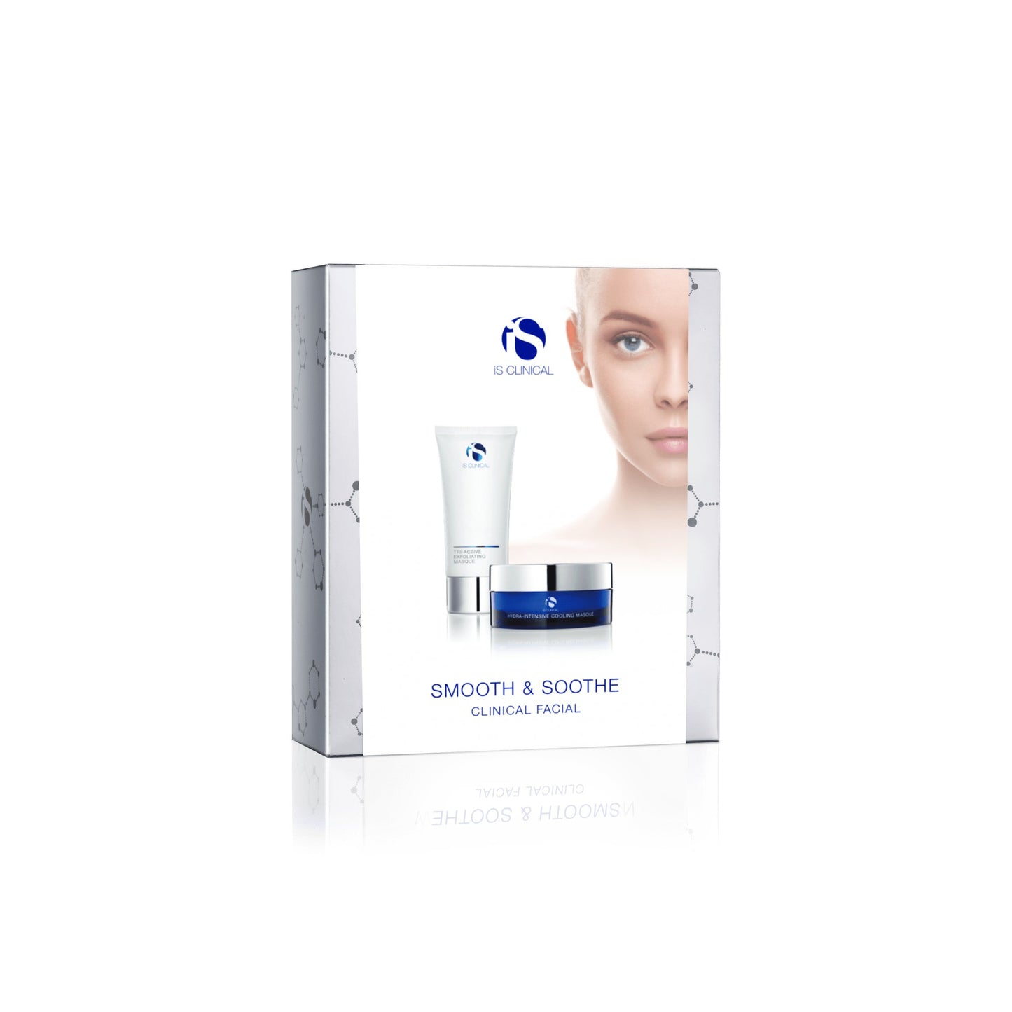 Smooth & Soothe fra iS Clinical, sættets æske