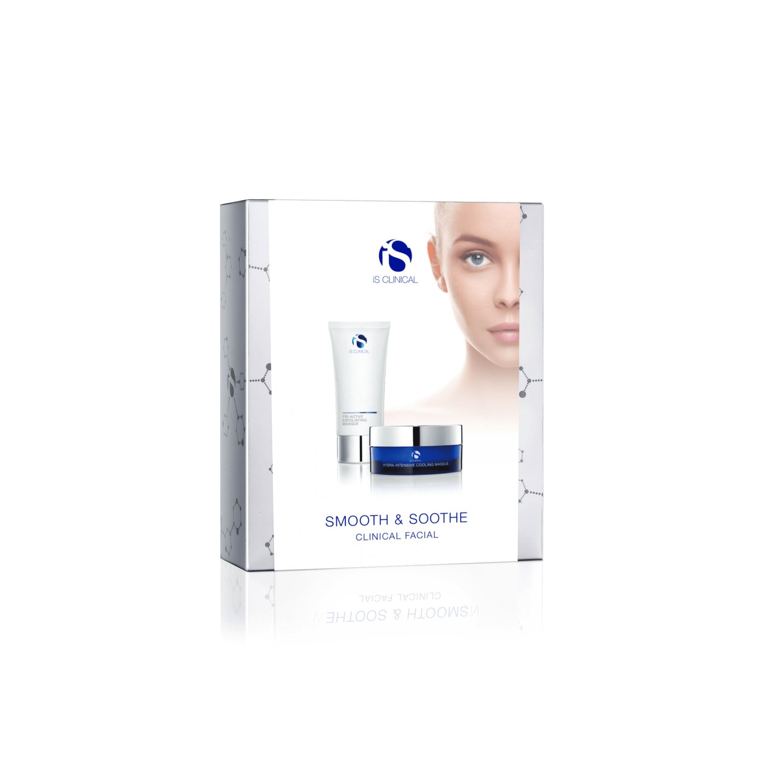 Smooth & Soothe fra iS Clinical, sættets æske
