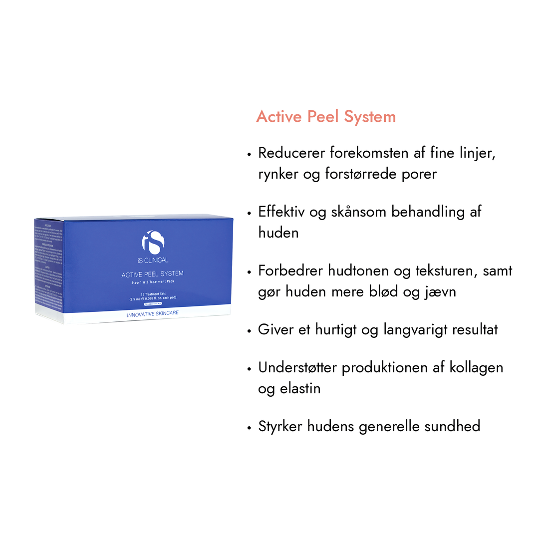Active Peel System - fordele