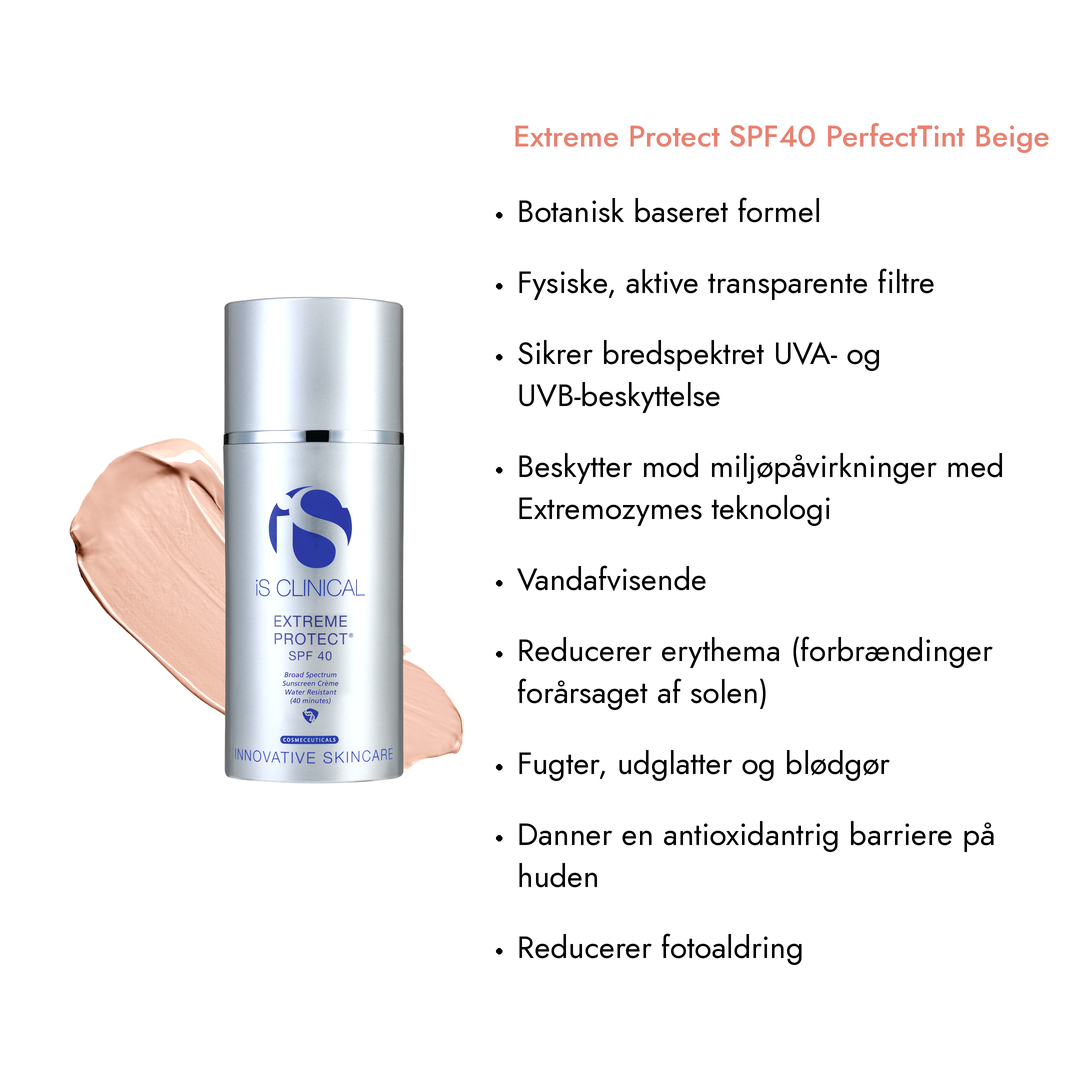 Extreme Protect SPF40, Perfect Tint Beige - fordele