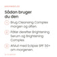 Sådan bruger du Pure Radiance Collection fra iS Clinical. Brug Cleansing Complex morgen og aften, påfør derefter Brightening Serum og Brightening Complex. Afslut med Eclipse SPF 50+ om morgenen.